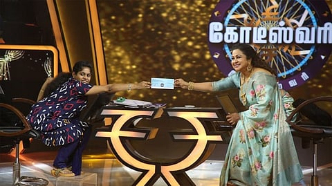 Differently-abled woman wins Rs 1 cr on KBC Tamil