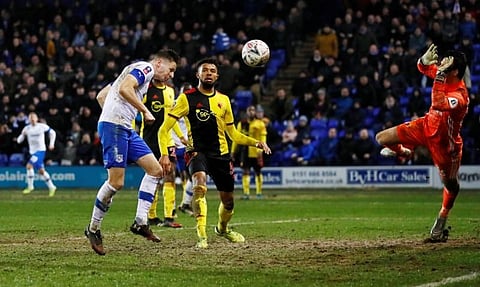 Tranmere Rovers oust Watford to face Man United in FA Cup fourth round
