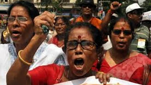 Tripura Government Teachers Facing Termination to Agitate in Delhi