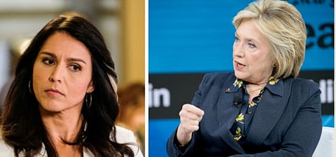 Democratic Congresswoman Tulsi Gabbard files $50m defamation suit against Hillary Clinton