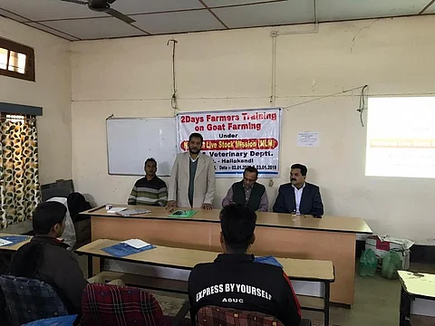 Two-day training program on goat farming held in Hailakandi