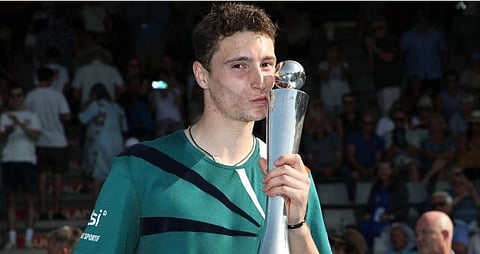 Ugo Humbert clinches maiden title in Auckland