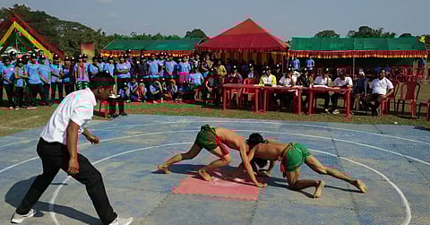 Indian Army organized Bodo Indigenous Games at Dhekiajuli in Sonitpur