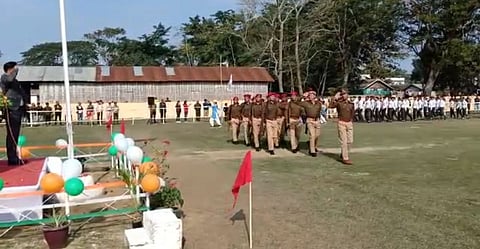 71st Republic day observed in Sarupathar, SDO (civil) greets people on the occasion
