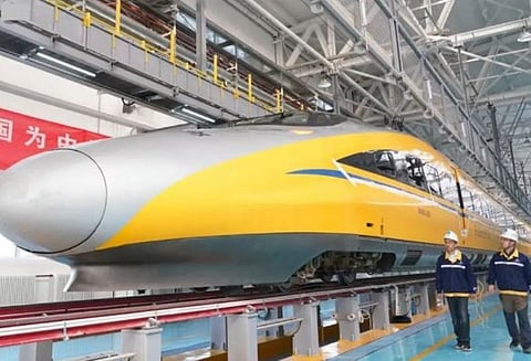 Ahead of Beijing 2022, China launch driverless bullet train