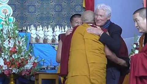 Hollywood Actor Richard Gere Attends Dalai Lama’s Session In Bihar