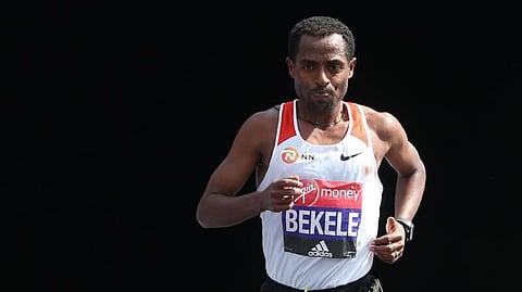 Kenenisa Bekele, Ethiopian long-distance runner  Olympic gold medalist