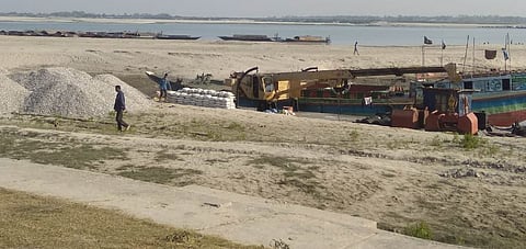 Dhubri DC Anant Lal Gyani stops consignment of stone crushers to Bangladesh