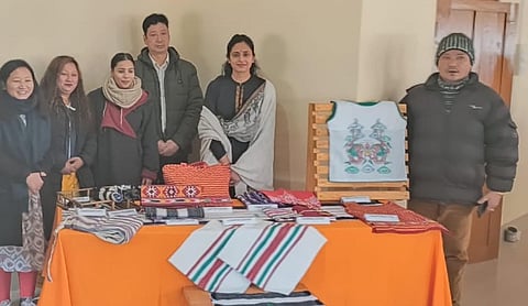 Workshop on Handloom and Textile products at Bomdila