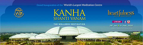 World's Largest Meditation Centre in Hyderabad can accommodate 1 lakh people