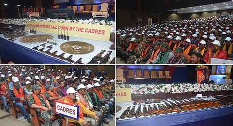 1500 cadres from NDFB faction surrender in Arms Laying Down Ceremony in Guwahati on Jan 30