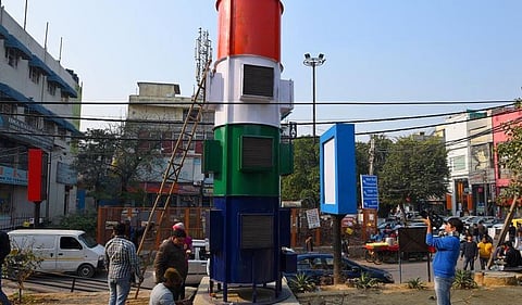Respite comes for Delhiites as the city gets its first smog tower to combat air pollution