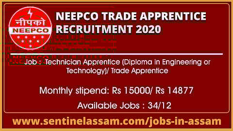 NEEPCO Trade Apprentice Recruitment 2020