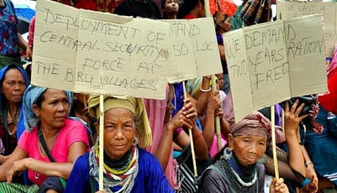Tension prevails over Bengalis in Tripura, Reangs spat
