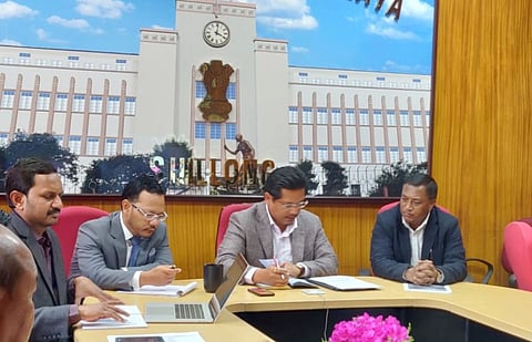 Meghalaya CM Conrad K Sangma takes stock of COVID scene