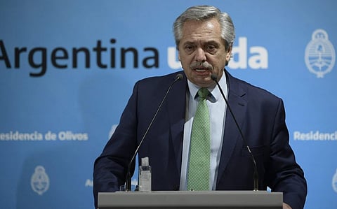 Coronavirus: Football can wait, says Argentina’s President Alberto Fernandez