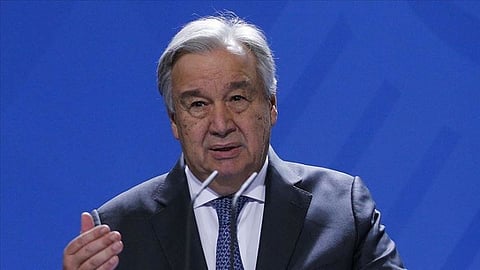UN Secretary-General Antonio Guterres calls for action on novel coronavirus