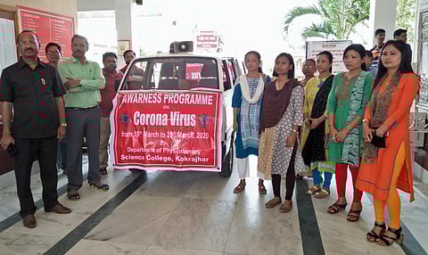 Awareness Campaign on COVID-19 Gets Underway at Kokrajhar