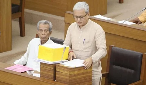 Tripura Deputy CM Jishnu Dev Varma presents Rs 19,891-crore tax-free Budget