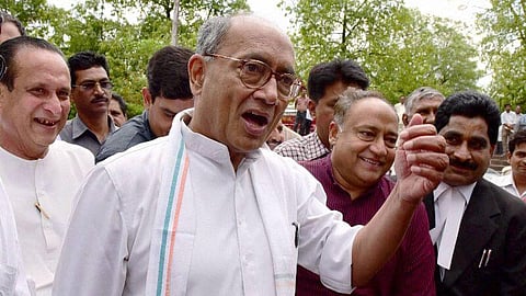 BJP luring Congress MLAs, accuses Digvijaya Singh