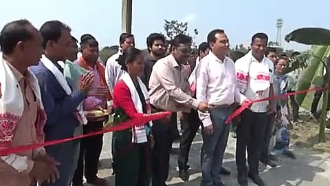 Morigaon Deputy Commissioner Rituraj Bora inaugurated Market Shed
