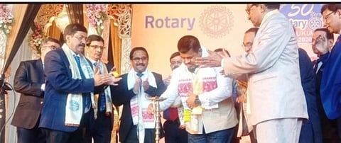 The Rotary Club of Tinsukia celebrated Golden jubilee at Tinsukia