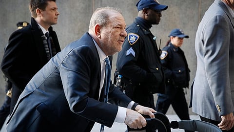 Hollywood producer Harvey Weinstein back in hospital