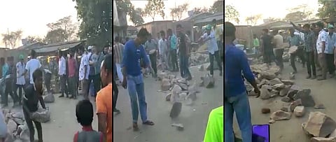 Hundreds block AH-1 stretch, protest detention of 30 persons by Nagaland