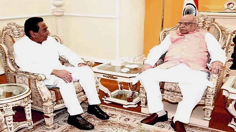 CM of Madhya Pradesh, Kamal Nath meets Governor, seeks floor test, release of MLAs