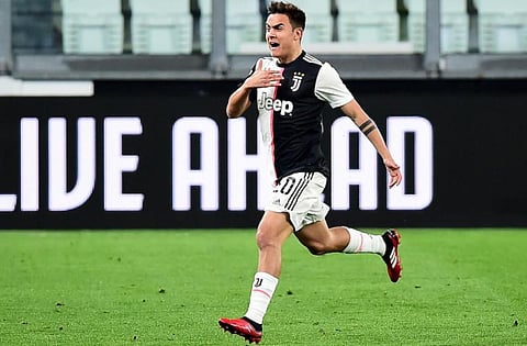 Paulo Dybala stunner sends Juventus top with closed-doors win over Inter