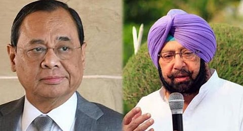 Ranjan Gogoi’s Rajya Sabha nomination wrong: Punjab CM Amarinder Singh