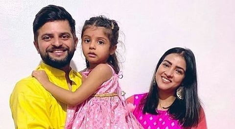 Veteran India batsman Suresh Raina & wife blessed with a baby boy