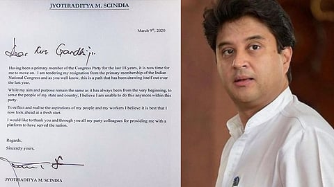 Jyotiraditya Scindia to join the BJP Political instability in Madhya Pradesh, 20 Congress MLAs resigned
