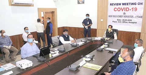 Chief Minister Sarbananda Sonowal reviews preparedness in Golaghat