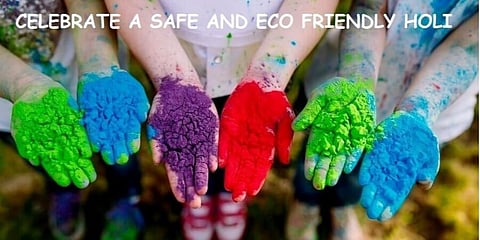 Celebrating a safe and eco-friendly Holi