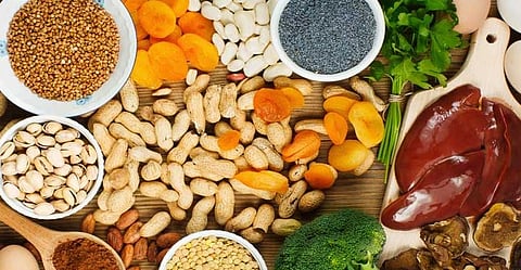 Five foods to eliminate iron deficiency