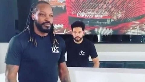 Yuvraj Singh shares hilarious video of Chris Gayle in Hindi