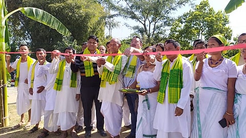 Khring Khring Baithou Puja programme begins in Lakhimpur