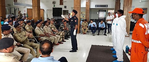 NDRF Organizes awareness programme on COVID-19