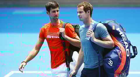 Novak Djokovic-Andy Murray lockdown ‘knockabout’ has fans in awe