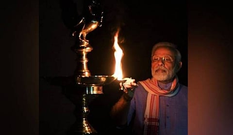 India united for Prime Minister Narendra Modi's #9PM9 Minutes led to decline in TV viewership