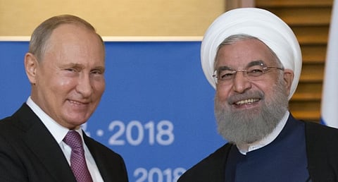 Vladimir Putin, Hassan Rouhani discuss coronavirus situation over phone