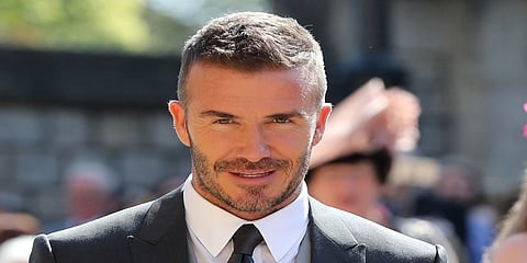Former England Footballer David Beckham, family thanks frontline healthcare workers
