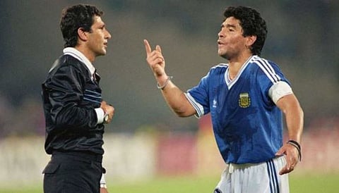 Could’ve sent off Diego Maradona during anthems: Edgardo Codesal