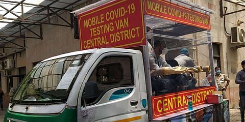 Coronavirus: Delhi’s Central district launched COVID-19 testing on wheel mobile van