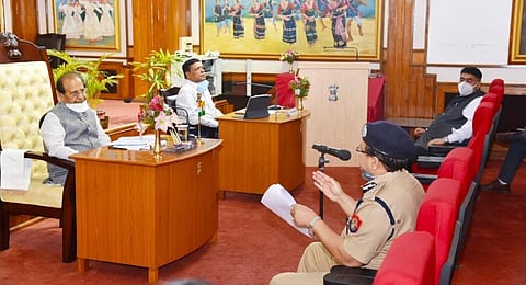 Assam Governor Professor Jagdish Mukhi reviews COVID-19 situation in Guwahati