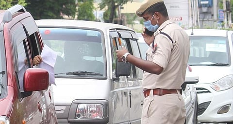 Guwahati Police book people for not wearing masks during lockdown