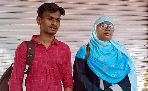 Telangana woman rides 1400KM round-trip on her scooty to reach son stranded in Andhra