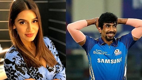 Sanjana Ganesan and Jasprit Bumrah