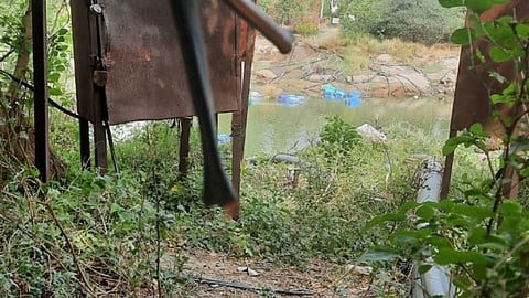 Theft of the power pump cable